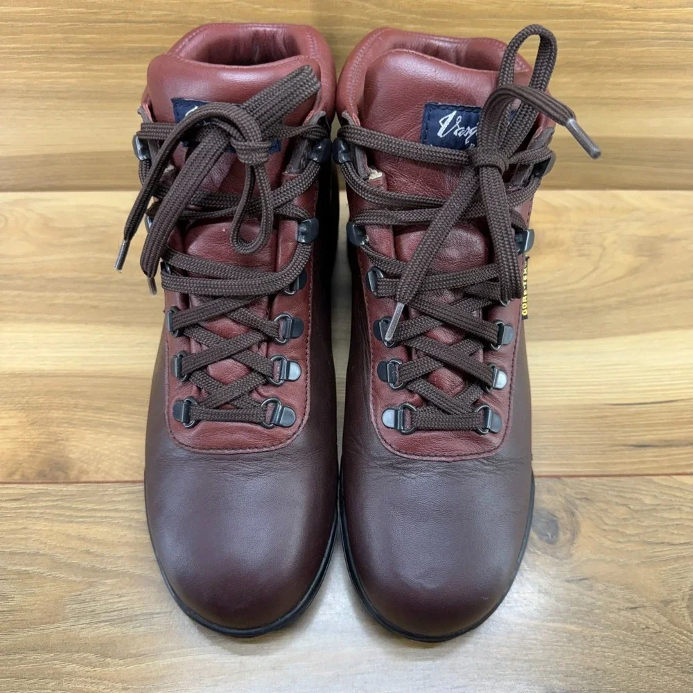 VASQUE Sundowner Skywalk Hiking Boots Womens 8.5 Brown Leather GTX Waterproof